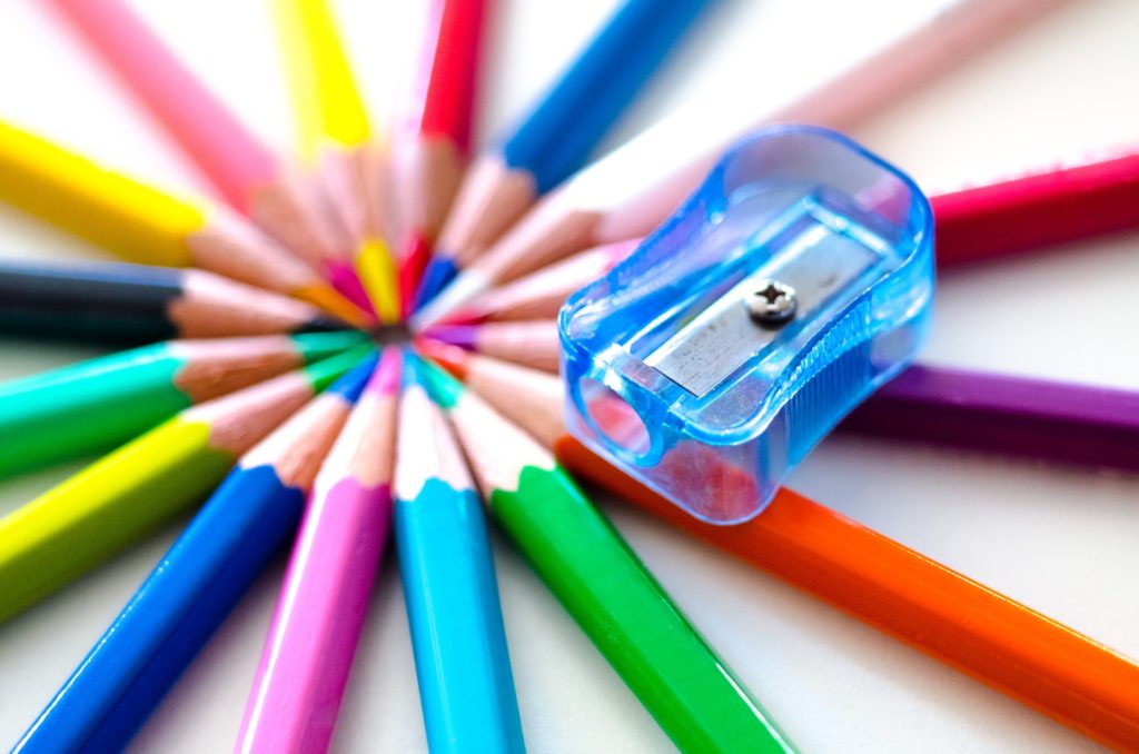 Cómo se usan lápices de colores